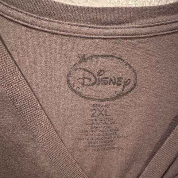 Disney Princess High Maintenance Nerd sparkle tee sz 2XL - Picture 3 of 5